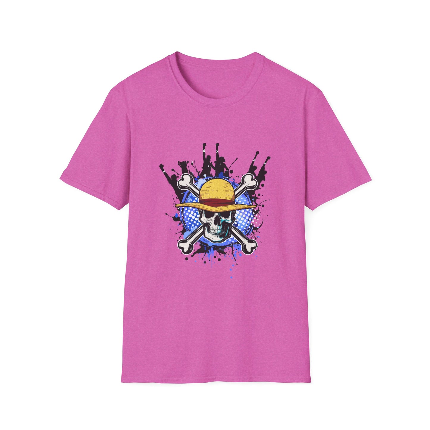 Camiseta Jolly Roger con sombrero de paja: camiseta inspirada en One Piece 