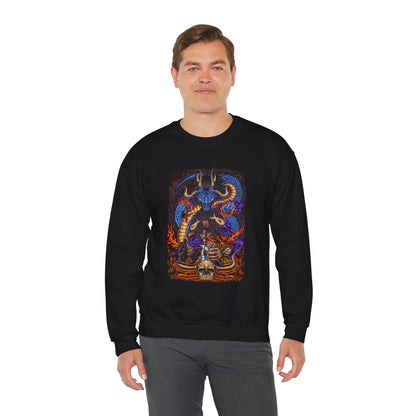 Sudadera con cuello redondo y estampado de Kaido One Piece