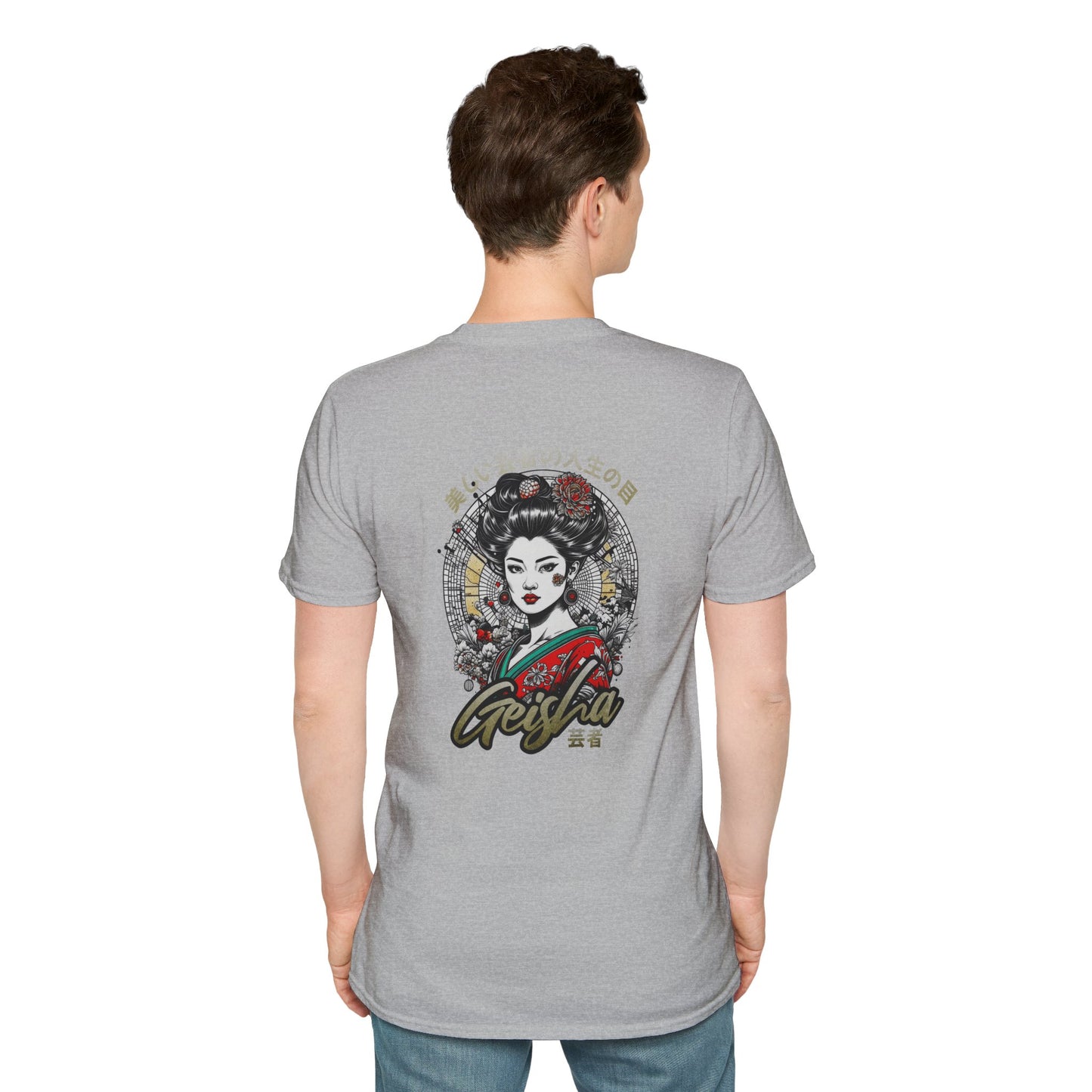 Camiseta unisex Geisha Art – Diseño estético y urbano