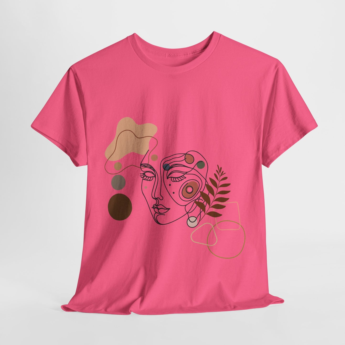 Bohemian Line Art T-Shirt – Boho Clothing