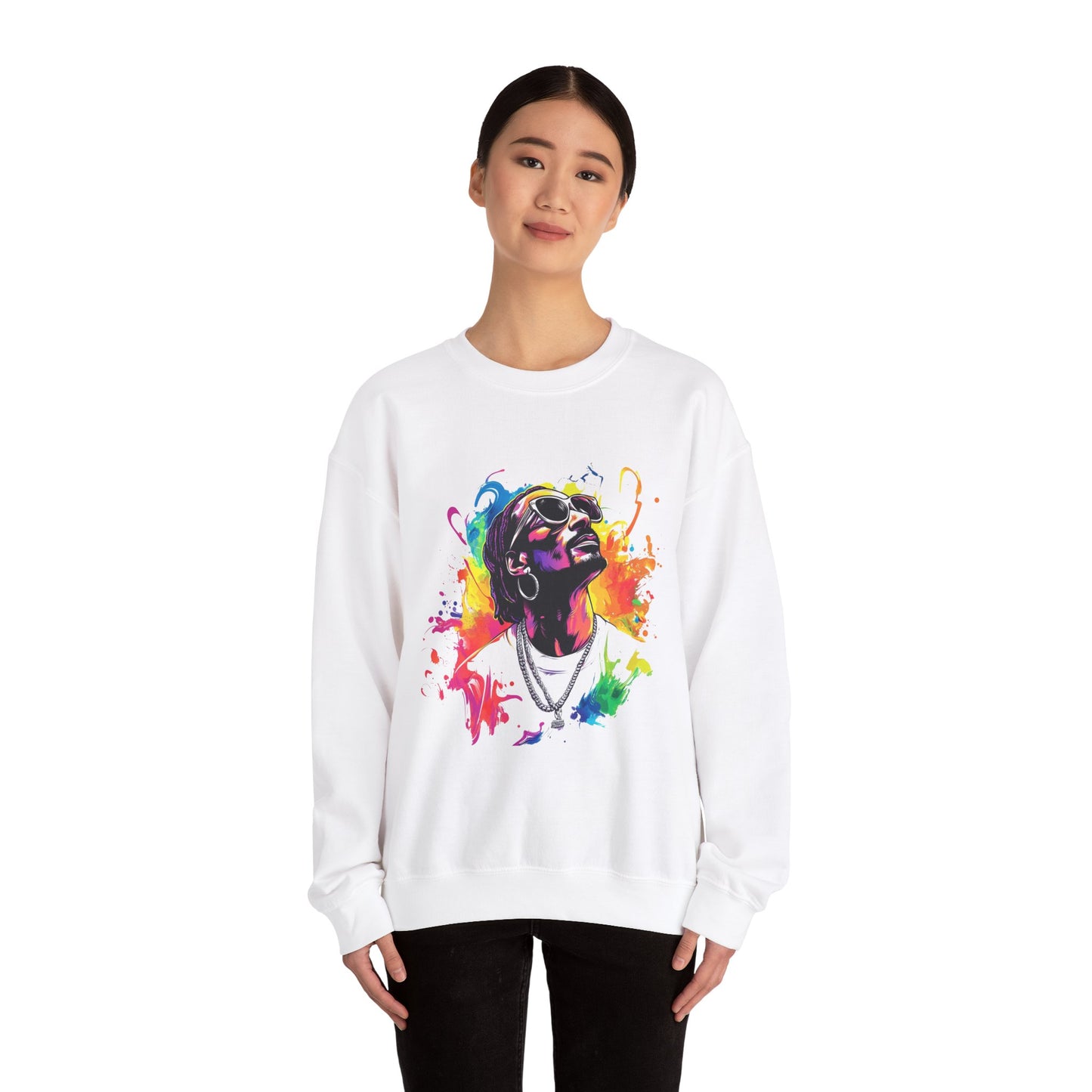 Urban Hip Hop Crewneck Sweatshirt - West Coast Tribute