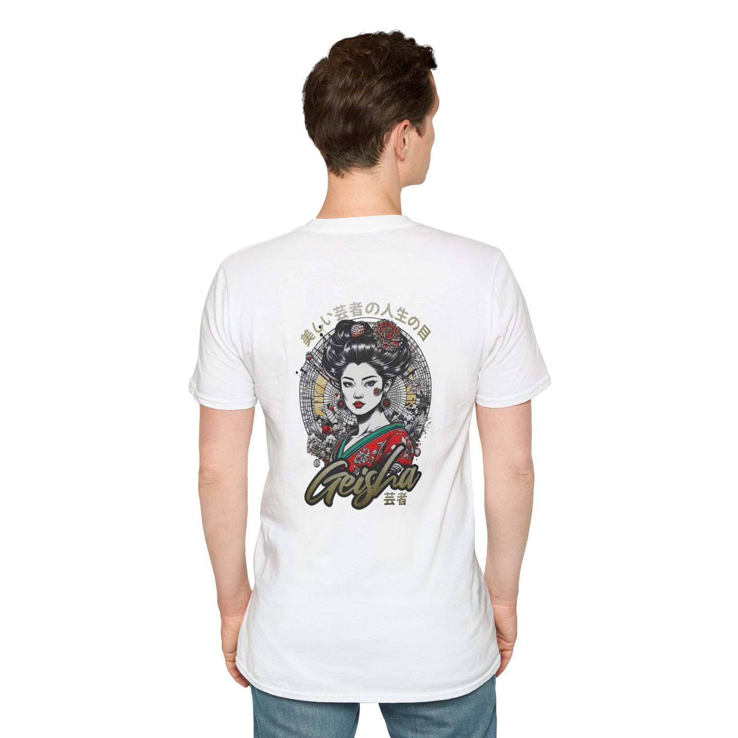 Camiseta unisex Geisha Art – Diseño estético y urbano