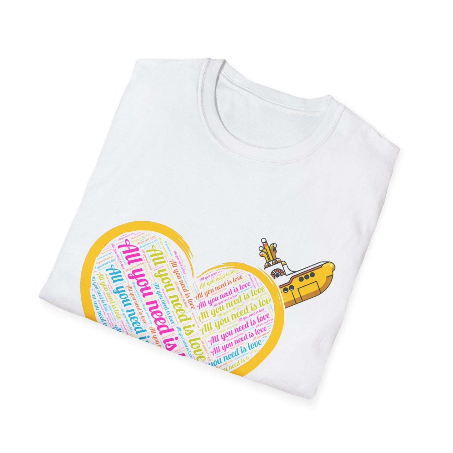 Beatles Inspired T-Shirt - All You Need Is Love