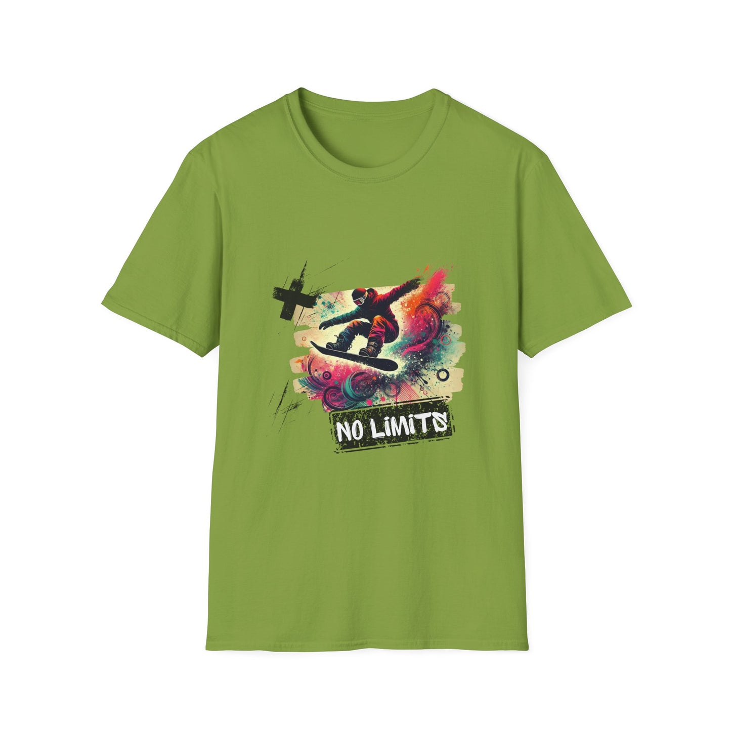 "Snowboarder T-Shirt – Bold Winter Sport Graphic Tee"