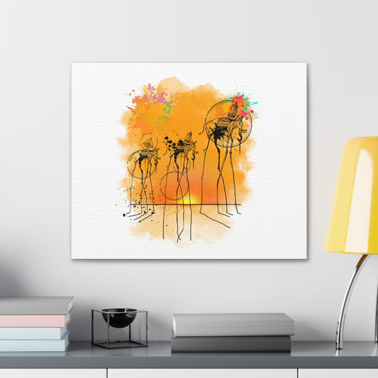 Surreal Dali Canvas – Inspired Design Wall Art