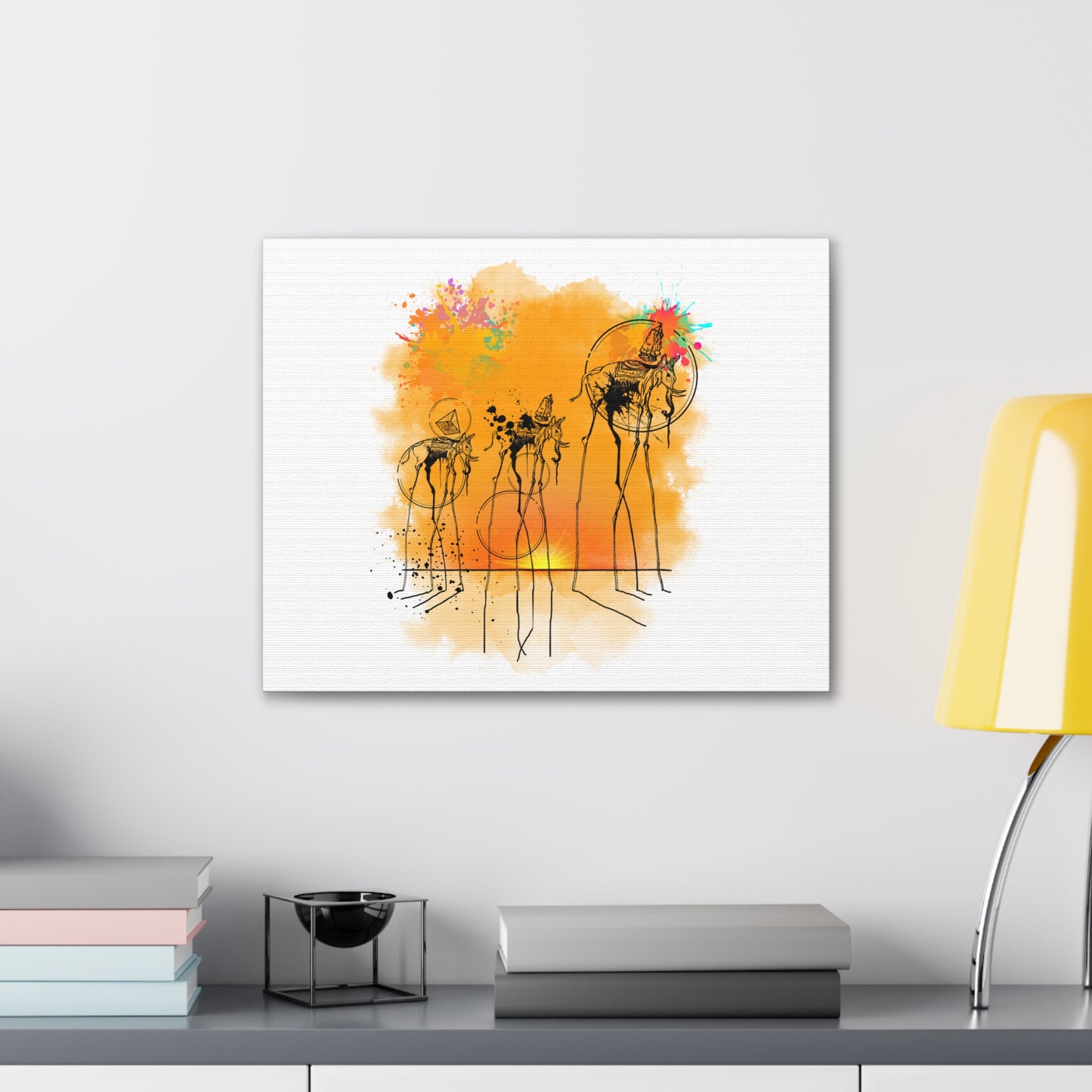 Surreal Dali Canvas – Inspired Design Wall Art