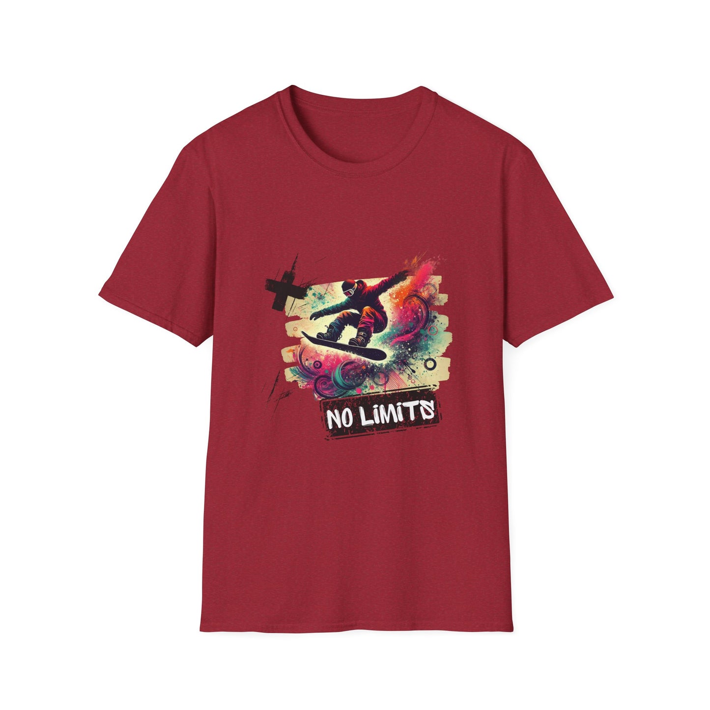 "Snowboarder T-Shirt – Bold Winter Sport Graphic Tee"