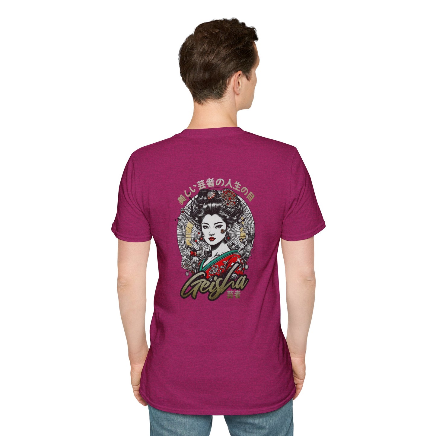 Camiseta unisex Geisha Art – Diseño estético y urbano