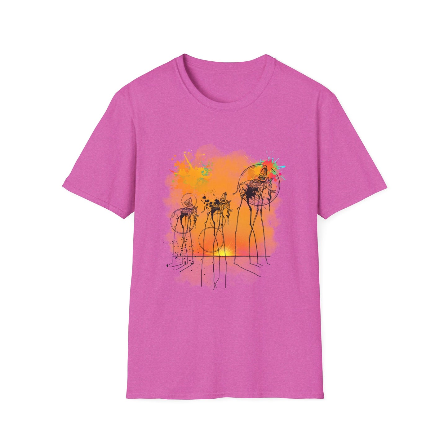 Surreal Dali Elephant T-Shirt – Inspired Design