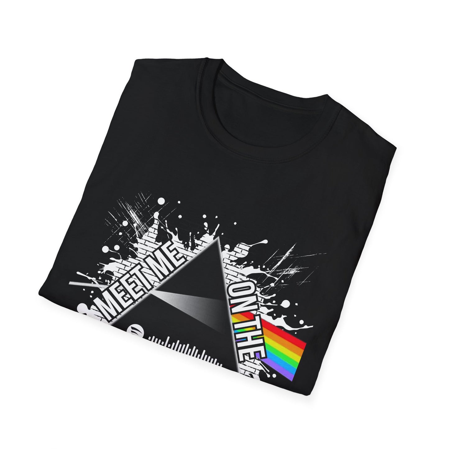 Camiseta con código escaneable de Pink Floyd Dark Side