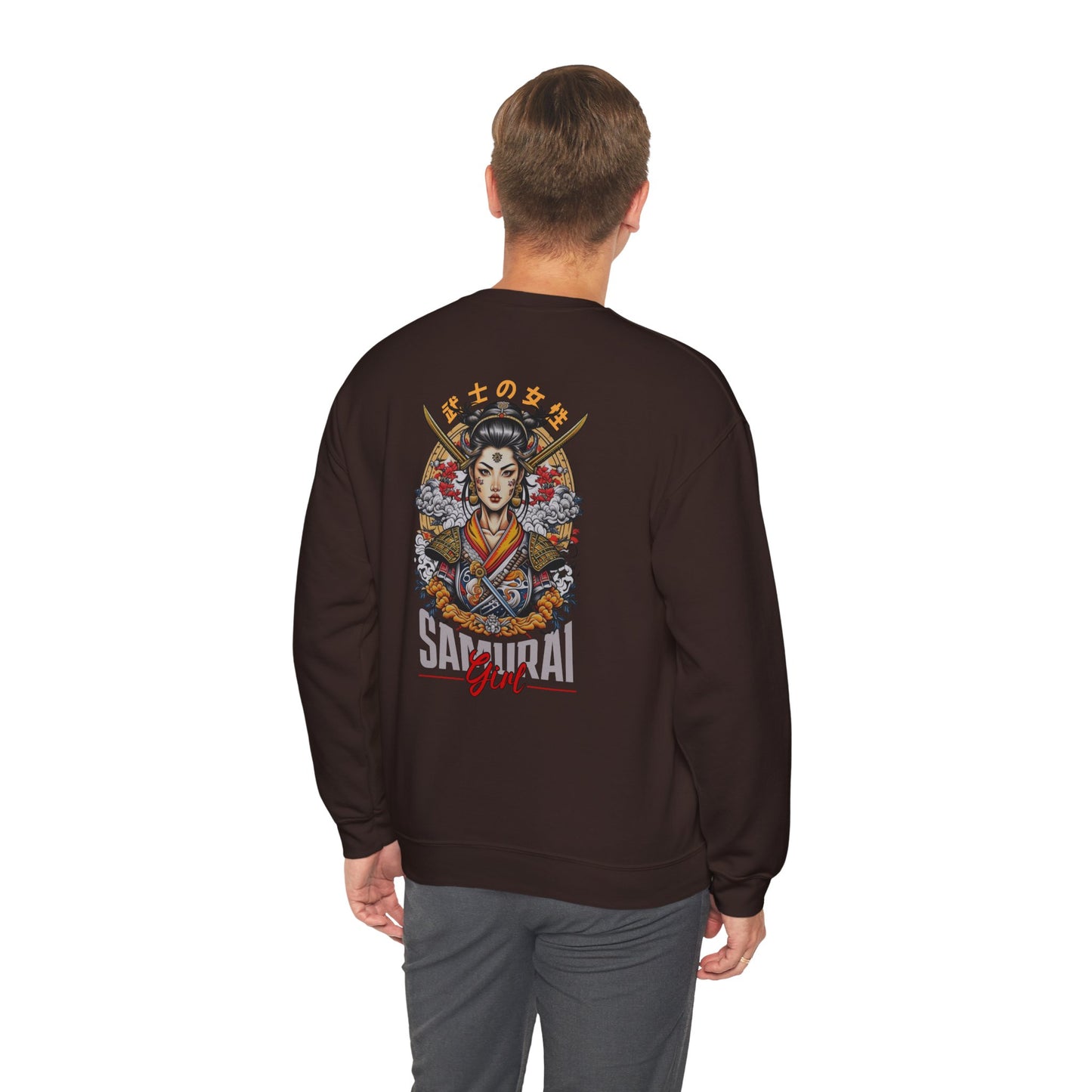 Samurai Girl - Graphic Crewneck Sweatshirt