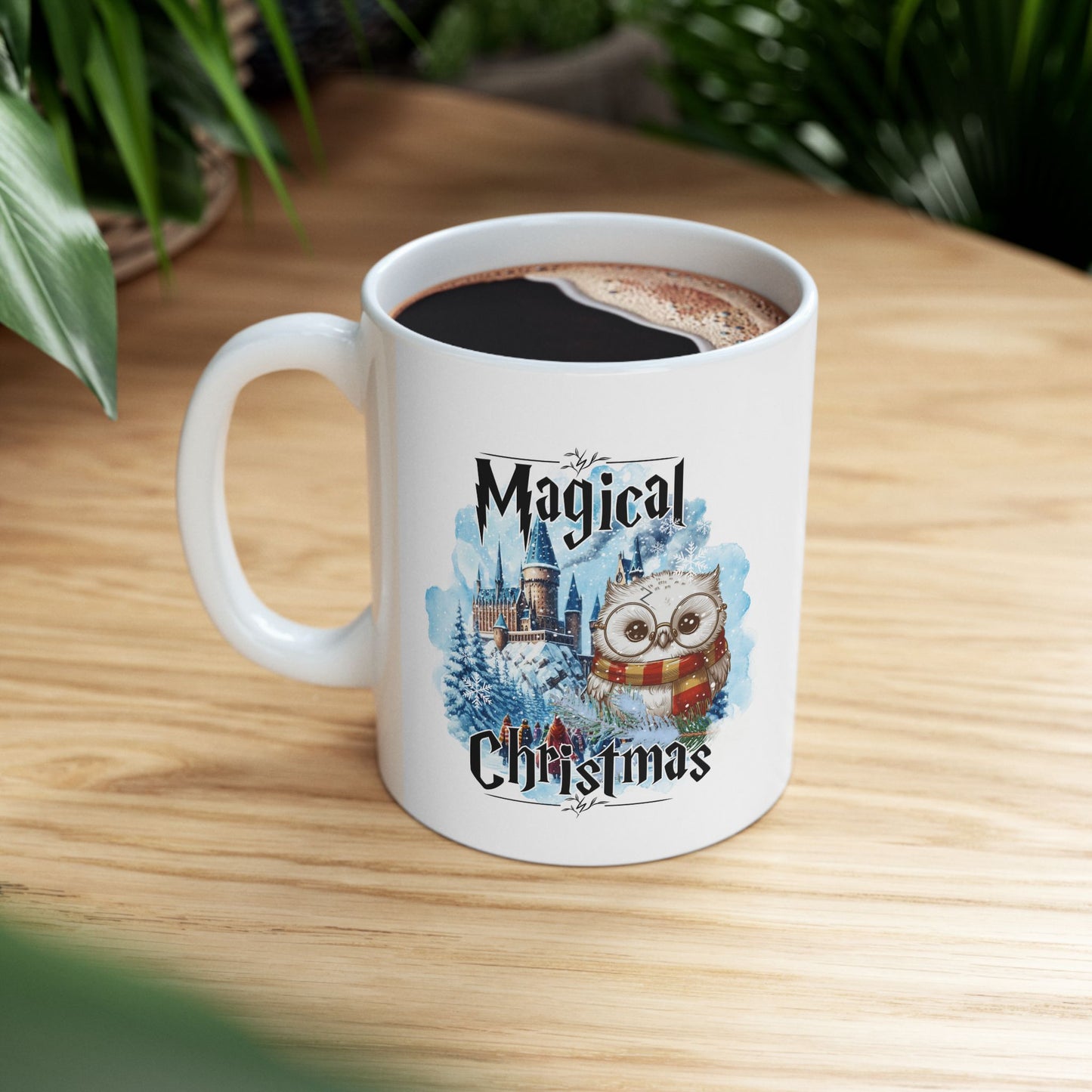 Harry Potter Christmas Coffee Mug