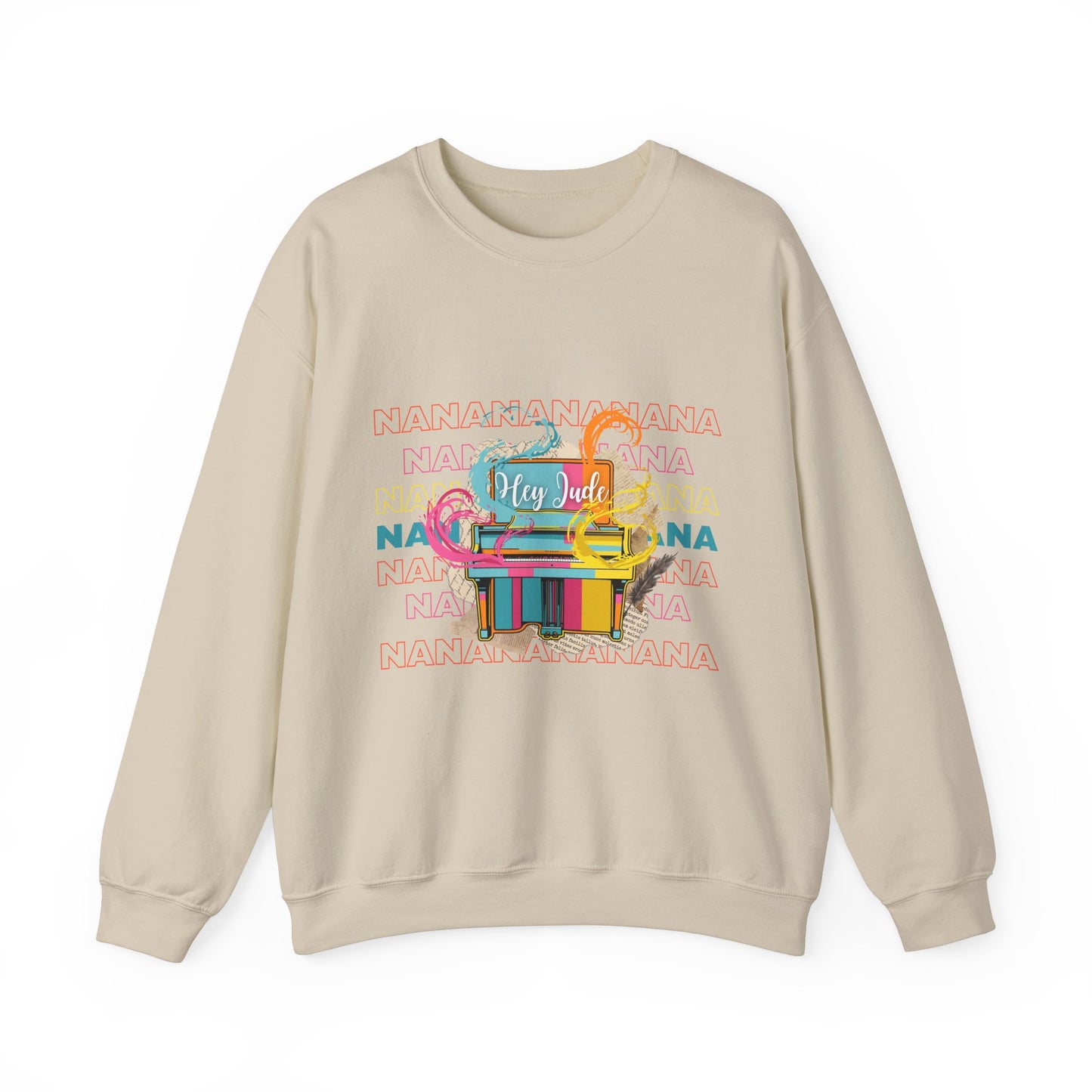 Beatles Hey Jude Sweatshirt – Retro Tribute for Rockband Fans