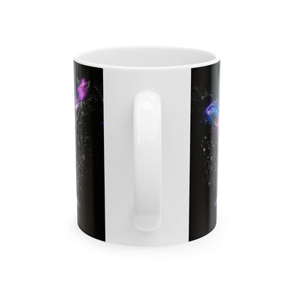 Cosmic Whale Ceramic Mug – Celestial Coffee Mug