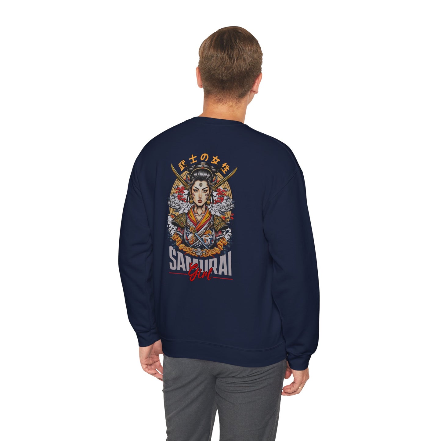 Samurai Girl - Graphic Crewneck Sweatshirt