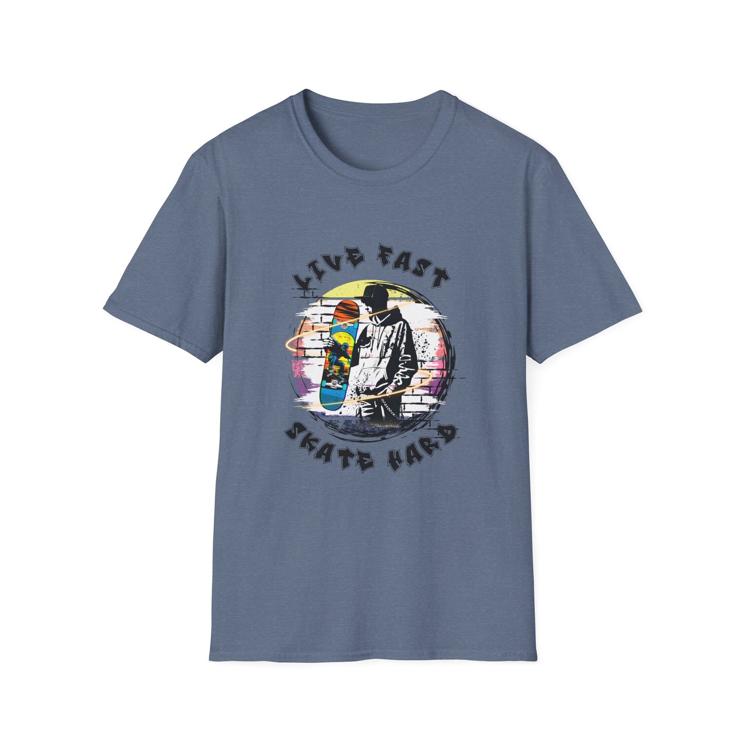 Live Fast Skate Hard T-Shirt – Skate Style