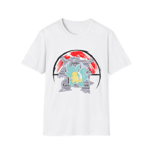 Pokemon Water-Type Evolution T-Shirt