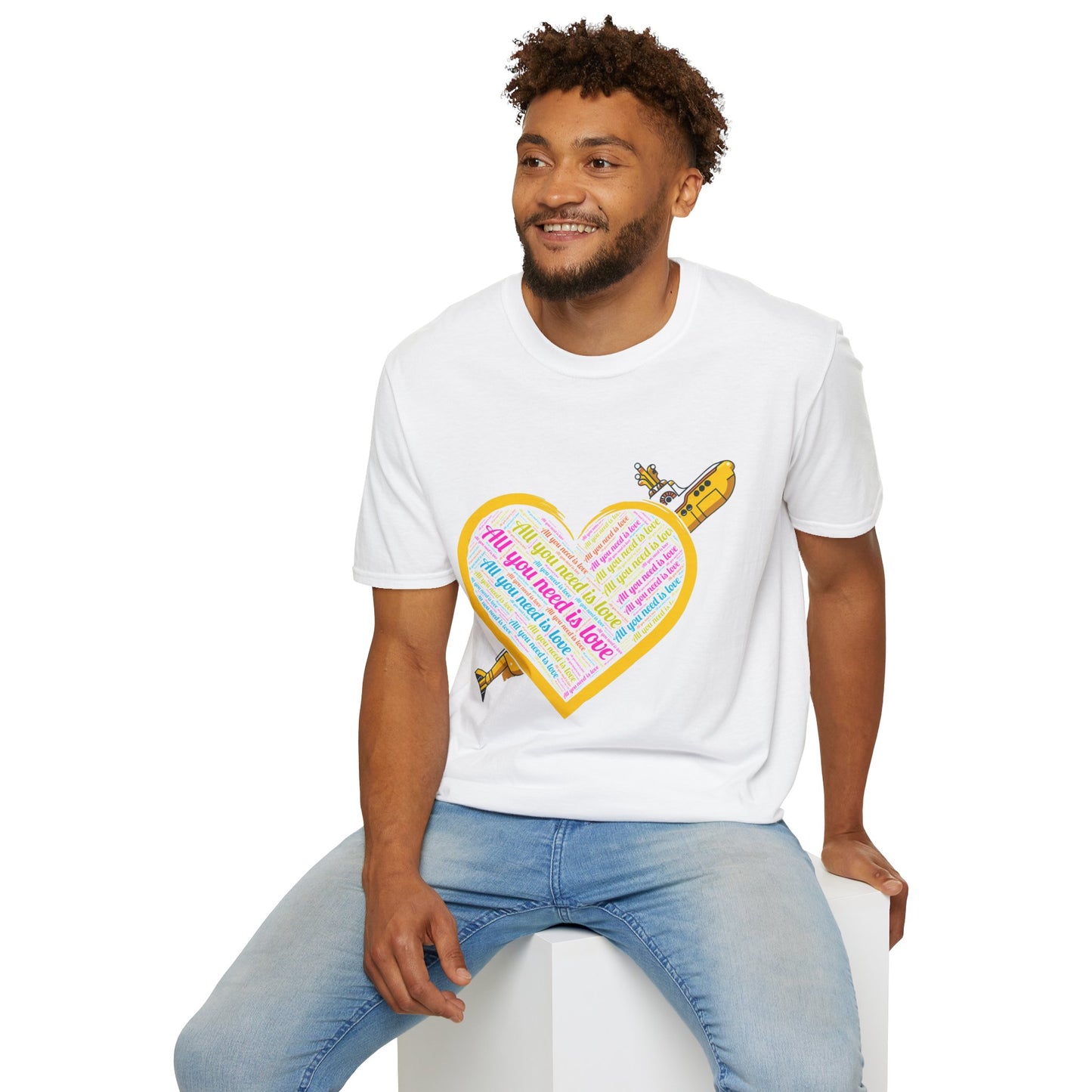 Beatles Inspired T-Shirt - All You Need Is Love