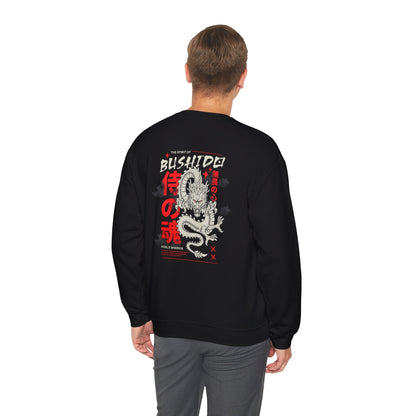 Bushido Spirit Dragon Sweatshirt – Japanese Culture Inspired