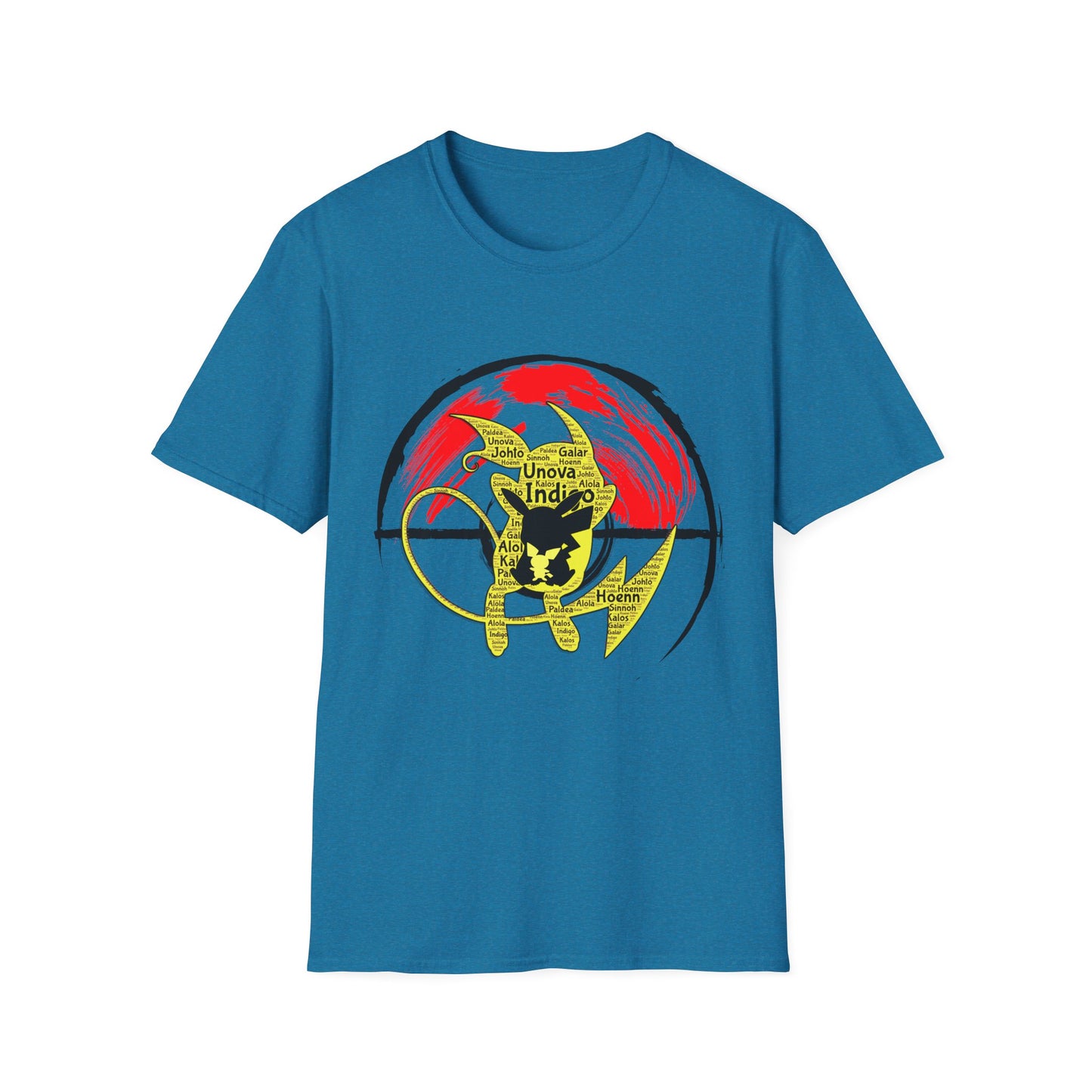 Camiseta de Pokémon Evolución de tipo eléctrico