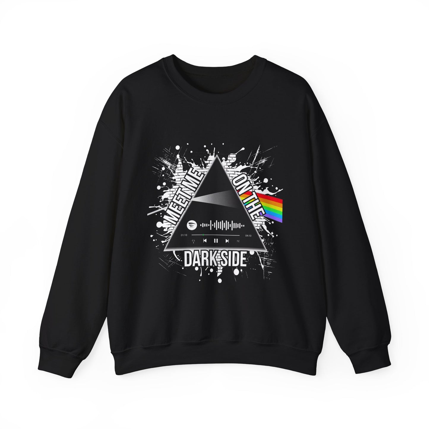 Sudadera con código escaneable Dark Side de Pink Floyd