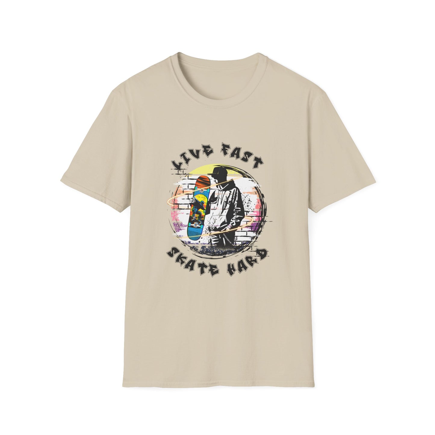 Live Fast Skate Hard T-Shirt – Skate Style