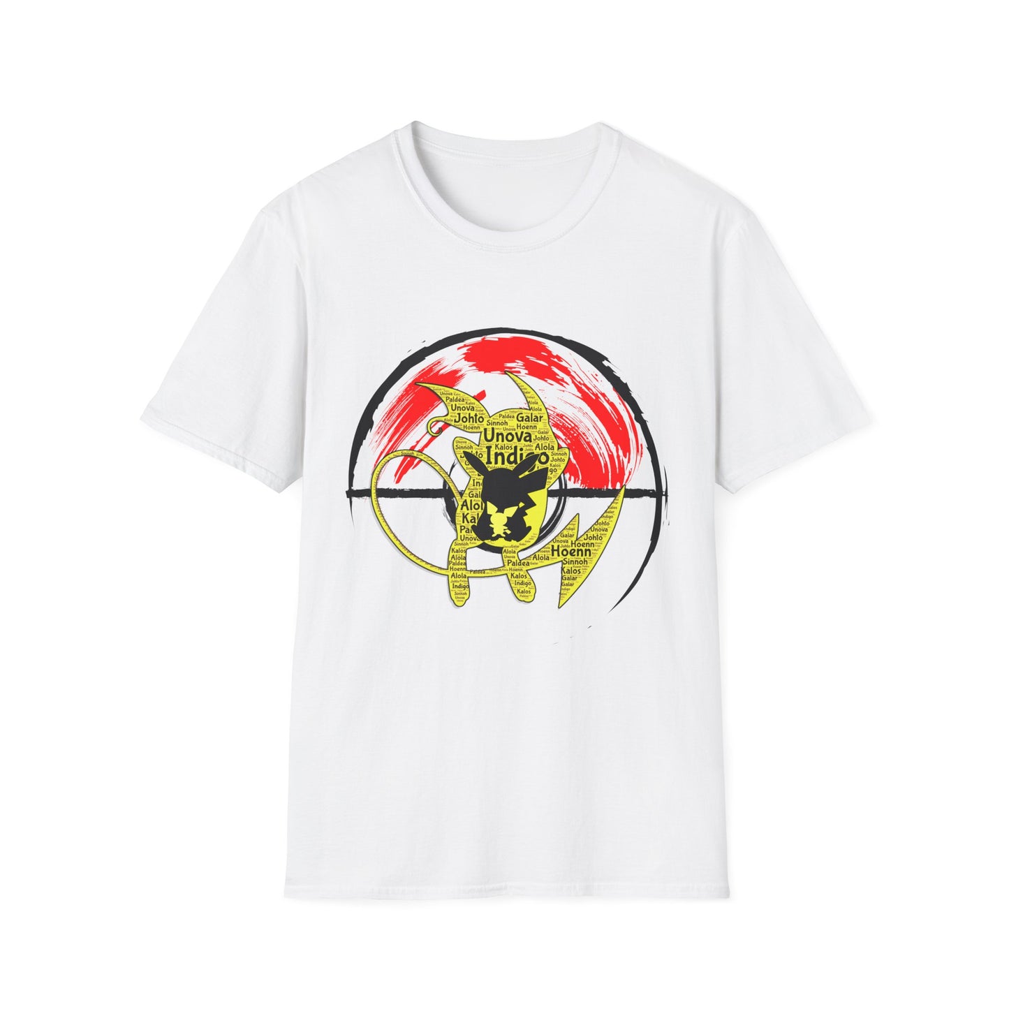 Camiseta de Pokémon Evolución de tipo eléctrico