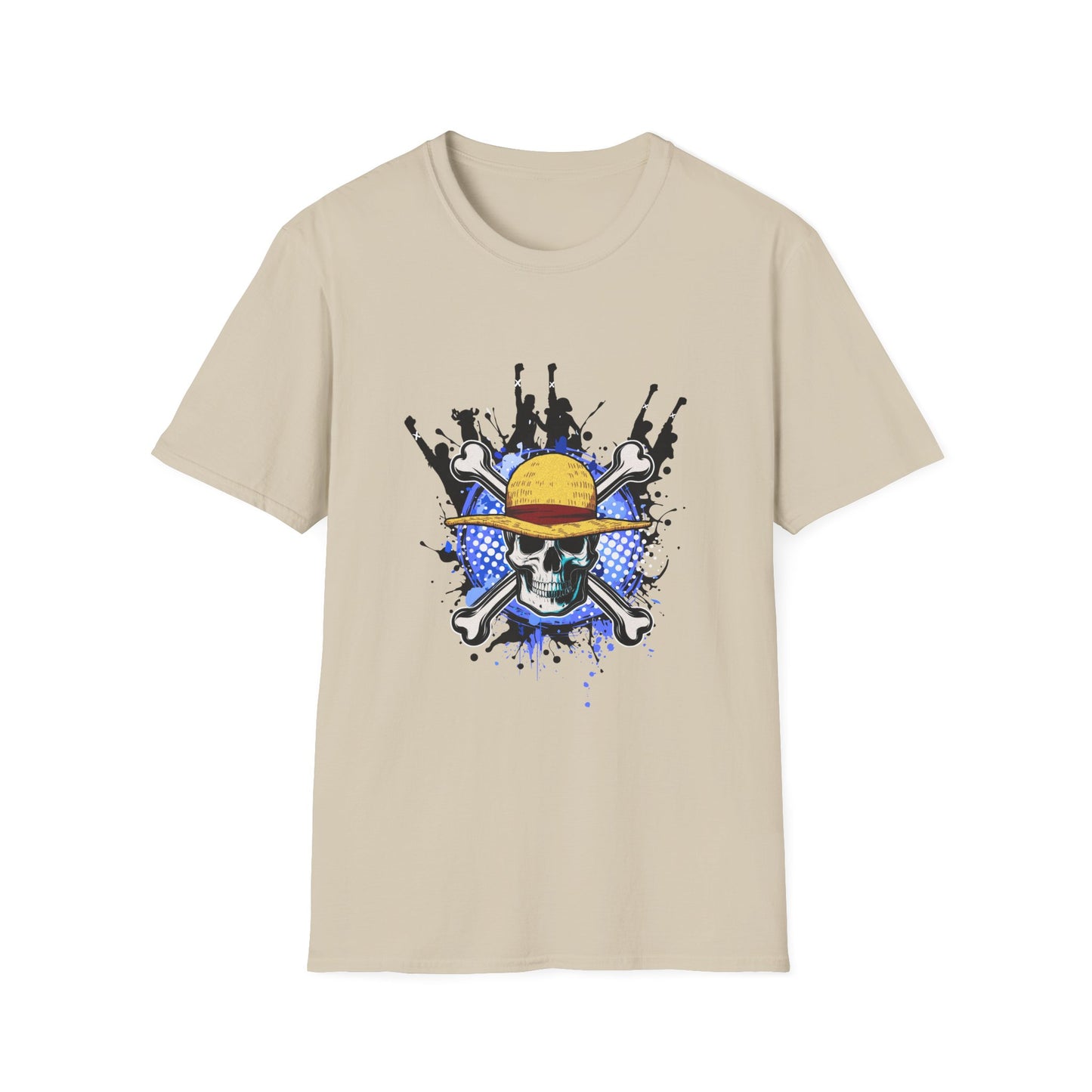 Camiseta Jolly Roger con sombrero de paja: camiseta inspirada en One Piece 