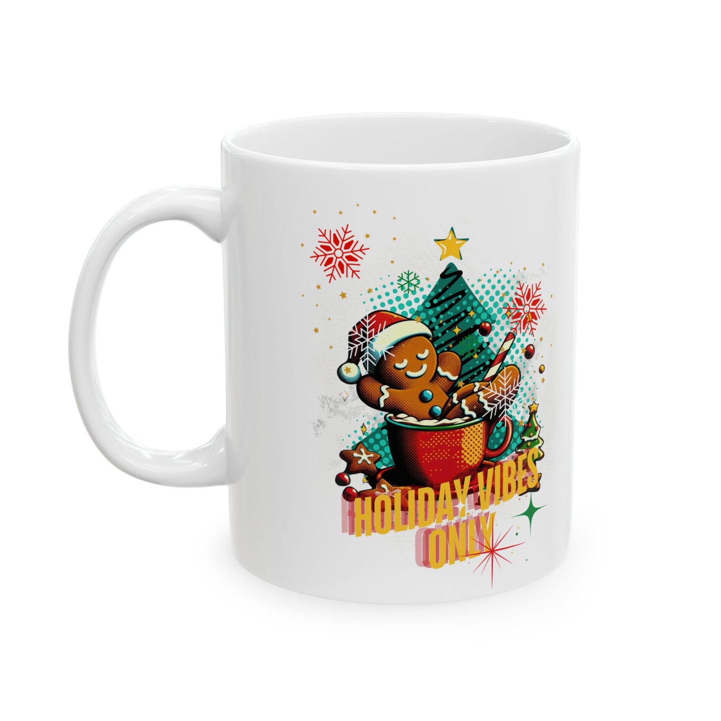 Festive Gingerbread Coffee Mug