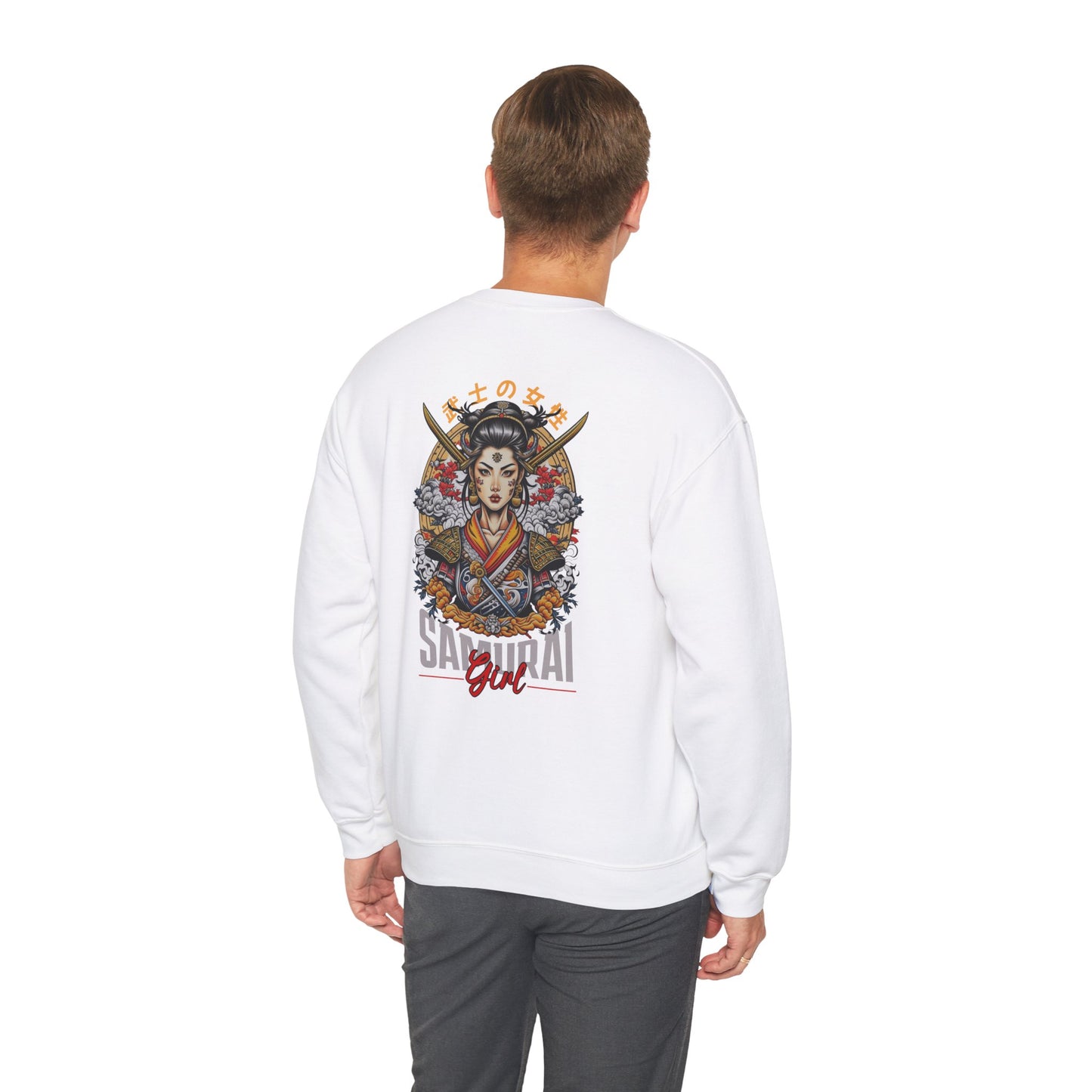 Samurai Girl - Graphic Crewneck Sweatshirt