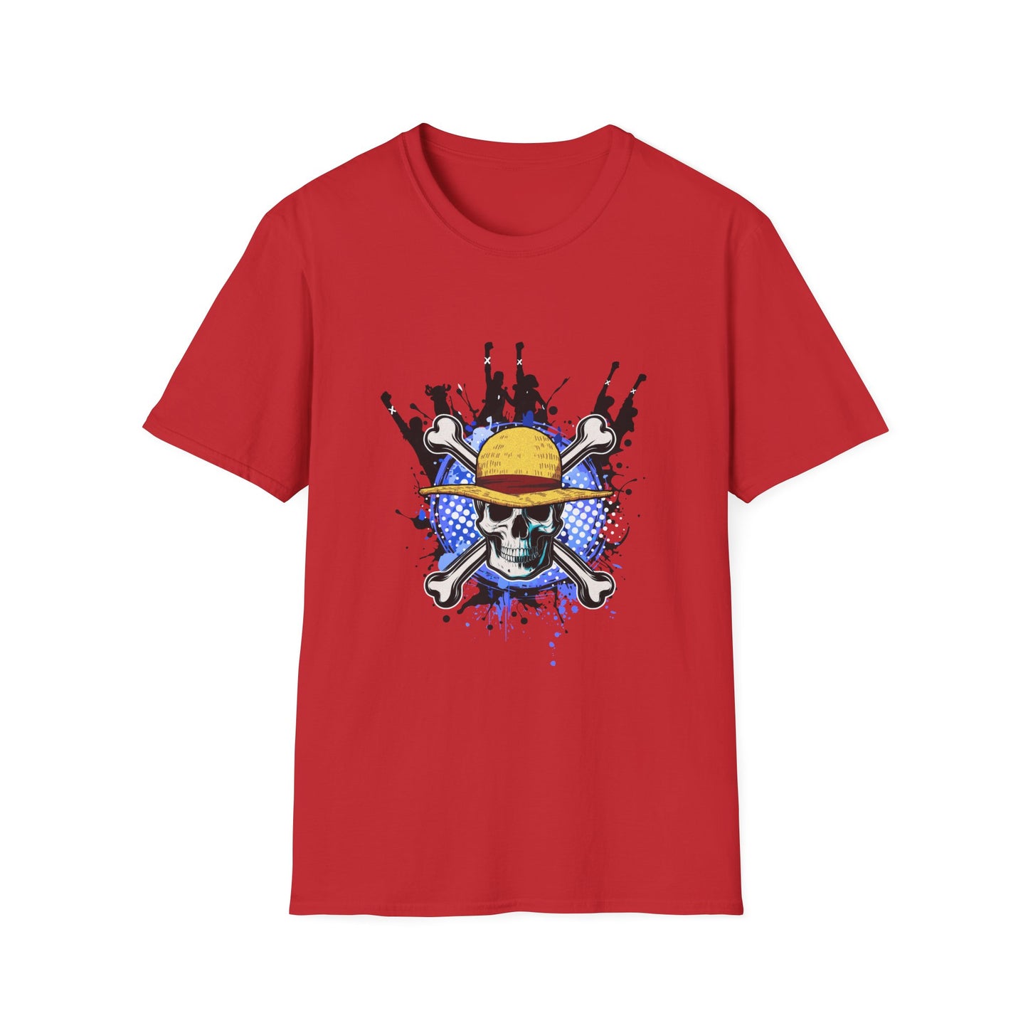 Camiseta Jolly Roger con sombrero de paja: camiseta inspirada en One Piece 