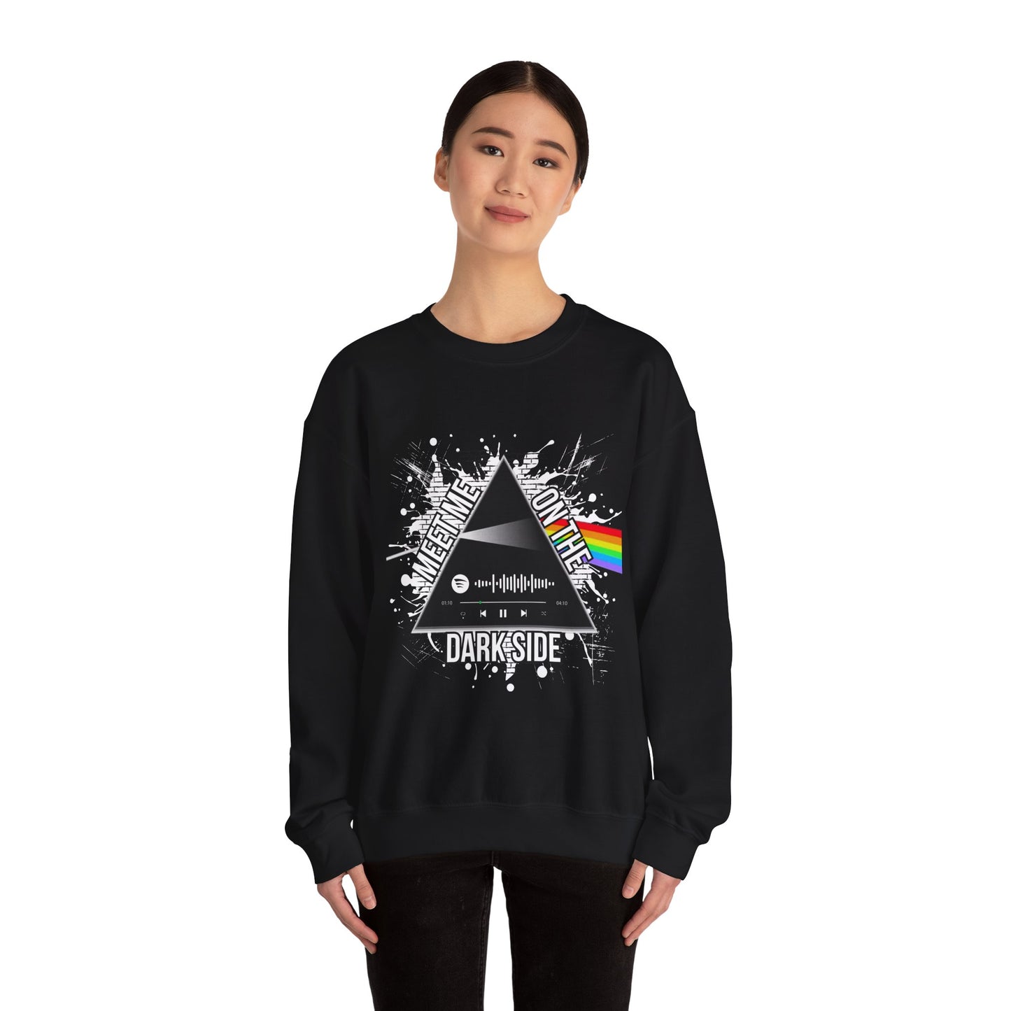 Sudadera con código escaneable Dark Side de Pink Floyd