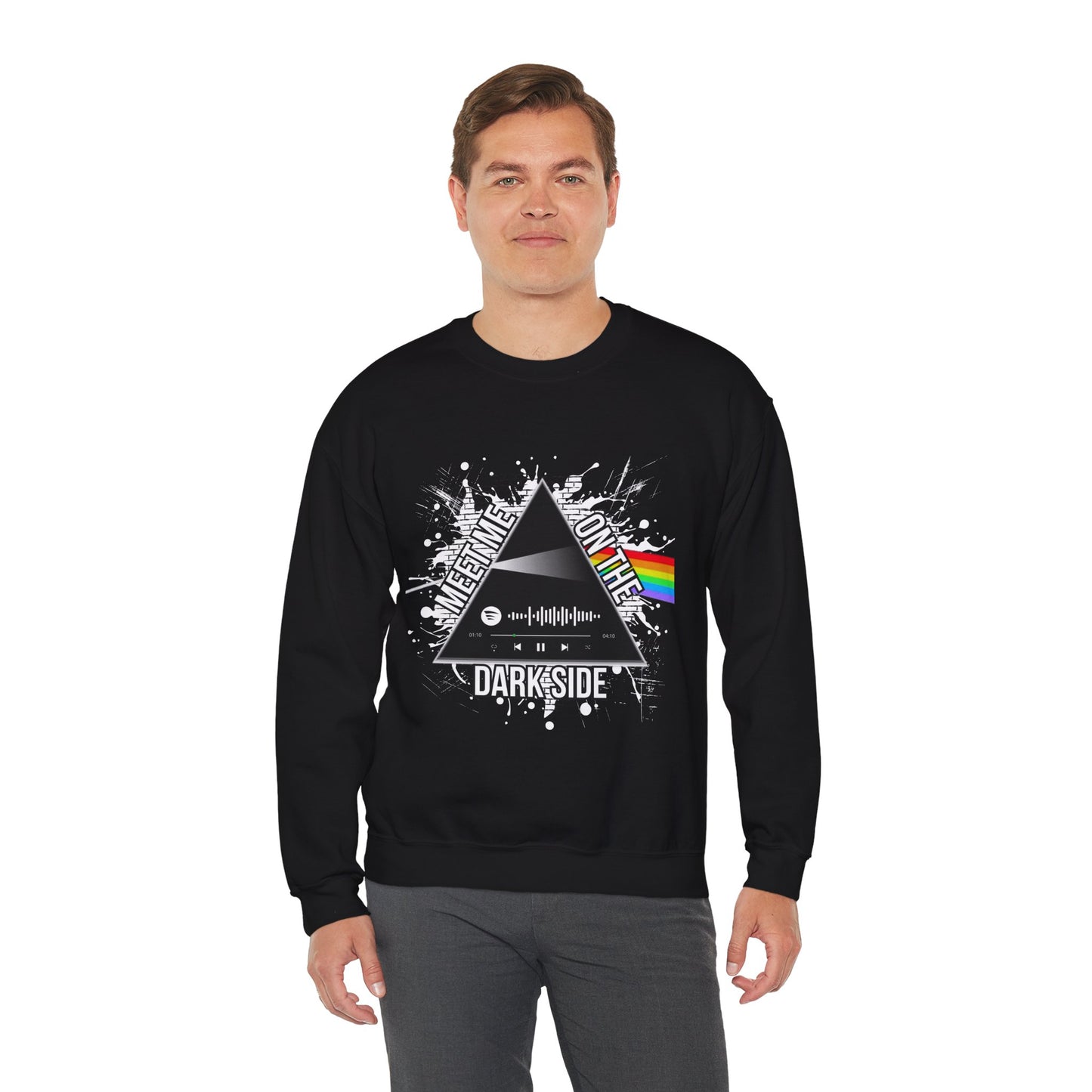 Sudadera con código escaneable Dark Side de Pink Floyd