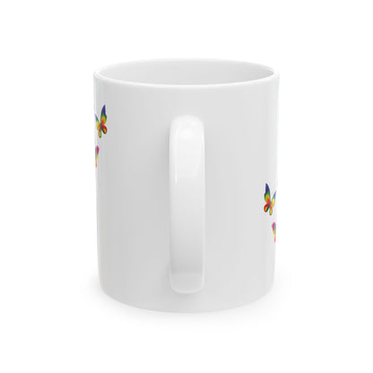 Iguana & Macaw Coffee Mug - Vibrant Tropical Vibe