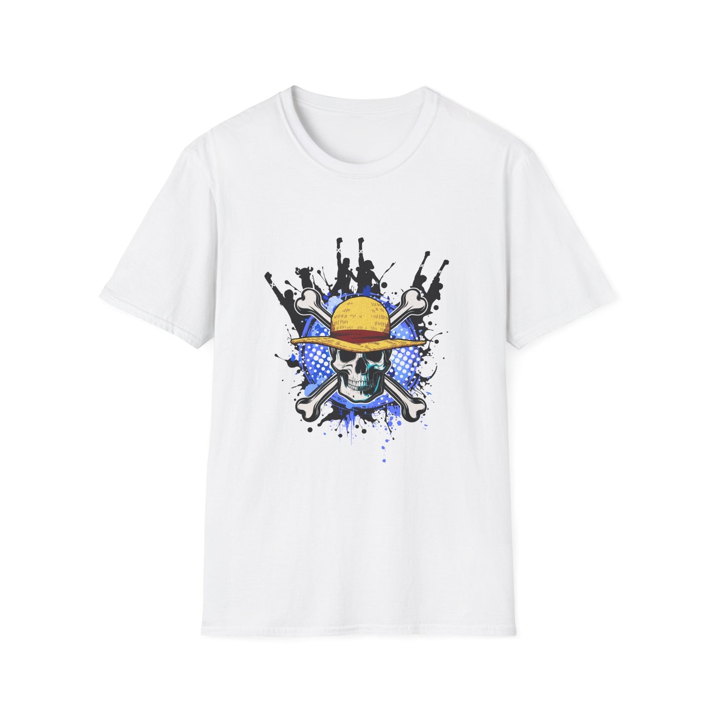 Camiseta Jolly Roger con sombrero de paja: camiseta inspirada en One Piece 