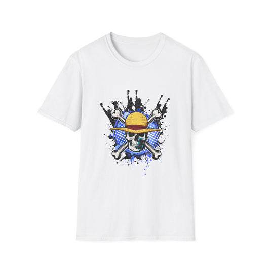 Camiseta Jolly Roger con sombrero de paja: camiseta inspirada en One Piece 